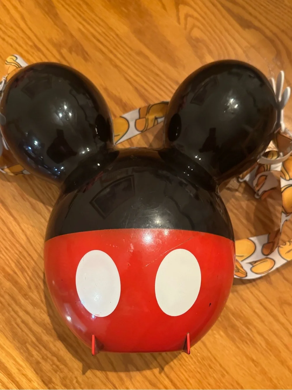 Disney Mickey Mouse Black and Red Candy/Popcorn Bucket Parks
